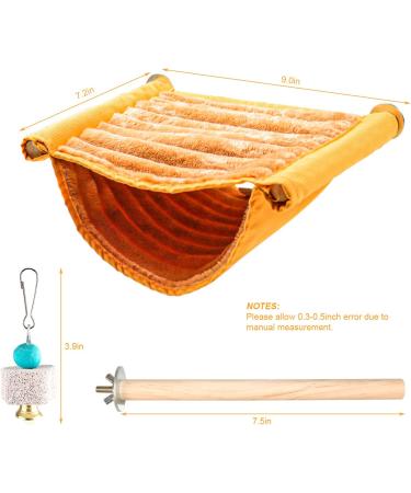 Winter Warm Bird Nest House Hammock Toy for Parrots and Small Animals - H01 - Buy Online on GoSupps.com