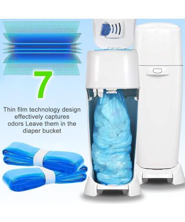 9 Pack Odor-Proof Refill Films for Diaper Pails | Compatible with Genius Tommee Tippee & Angelcare - E-commerce Worldwide Shipping - Buy Online on GoSupps.com