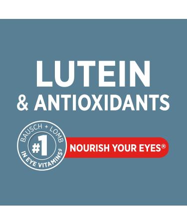Bausch + Lomb Ocuvite Eye Vitamin & Mineral Supplement Contains Zinc Vitamins A C E & Lutein 60 Tablets (Pack of 2) - Buy Online on GoSupps.com