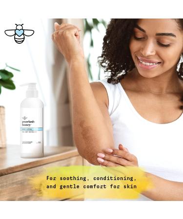 PSORIASIS HONEY Daily Moisturizing Body Lotion with Aloe Vera, Olive Oil, Colloidal Oatmeal, and Mango Butter - 16oz - Buy Online on GoSupps.com
