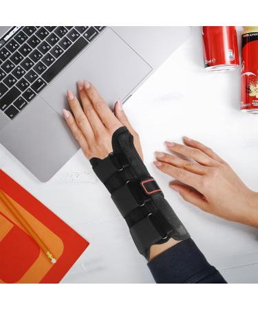 Wrist Brace for Carpal Tunnel Relief | Night Splint & Support for Arthritis & Tendonitis - Medium Left Hand - Buy Online on GoSupps.com