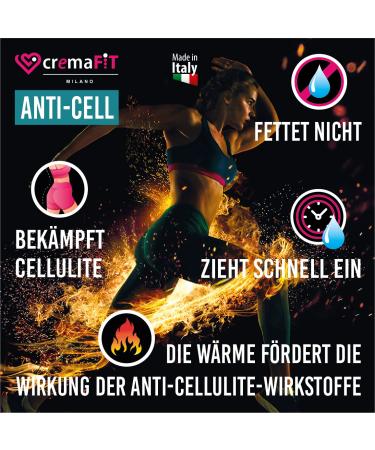 Cremafit Anti-Cellulite Cream for Thighs & Buttocks - 150ml Thermoactive Gel for Stubborn Cellulite - Buy Online on GoSupps.com