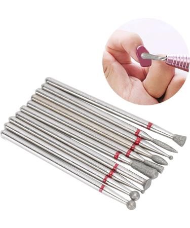 Nail Accessories Carborundum Wear-resiatant Nail Drill Bits Interchangeable Use Manicure Tools for Nail Salon Foot Care Pedicure Nail Removal - Buy Online on GoSupps.com