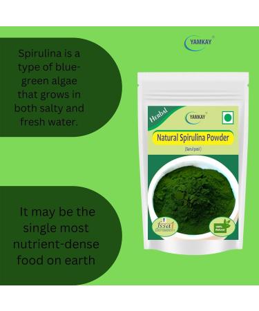 YAMKAY Natural Spirulina Powder (300 GM) - Buy Online on GoSupps.com