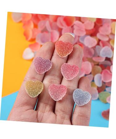 ERINGOGO Fake Candies Bulk 60pcs Simulation Gummies Candies Models Candy Fudge Decorations Resin Candies Model - Buy Online on GoSupps.com
