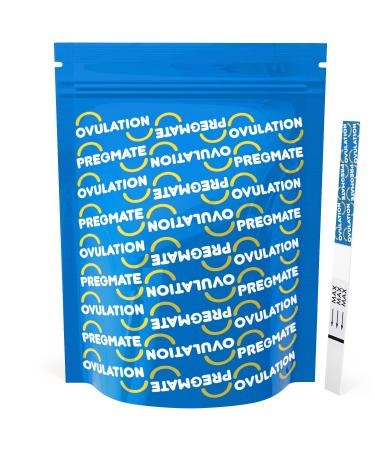 Pregmate 20 Ovulation Test Strips Predictor Kit (20 Count) 20 Count (Pack of 1) - Buy Online on GoSupps.com