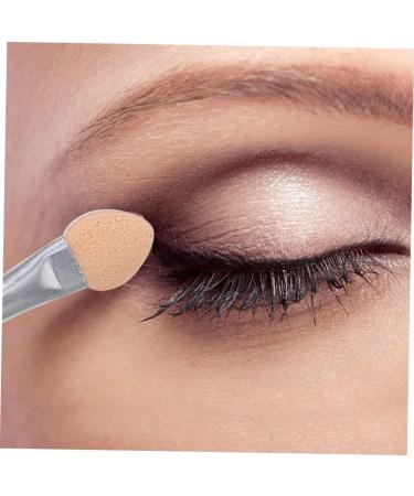 FOMIYES Eye Shadow 120 pcs Sides for Blush Sponge Shadow Convenient Eyeshadow Red Small Eye Shadow Brush 7.5x1x0.5cmx5pcs Beige Khaki X5pcs - Buy Online on GoSupps.com