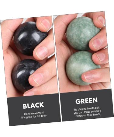 Magiclulu Gemstone Stress Balls | 10-Sentence Marble Gymnasium Balls for Adults | Obsidian Hand Massage Fitness Balls - Buy Online on GoSupps.com