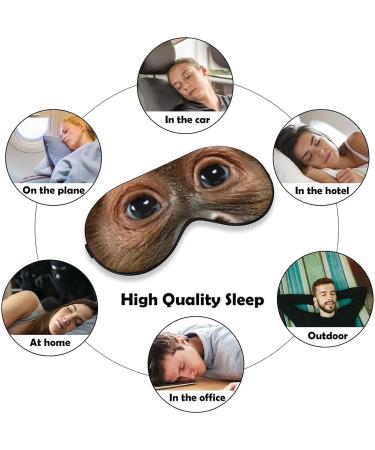 Funny Orangutan Sleep Mask - Adjustable Eye Cover for Men and Women - Blocks Light for Travel and Naps - Buy Online on GoSupps.com