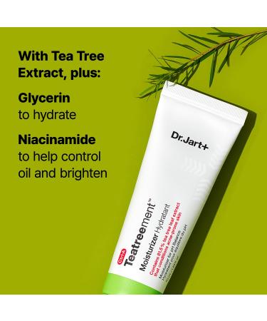 Dr.Jart+ Teatreement Face Moisturizer for Oily Skin | Niacinamide & Glycerin | Korean Skin Care - 1.69 fl oz - International Shipping Available - Buy Online on GoSupps.com