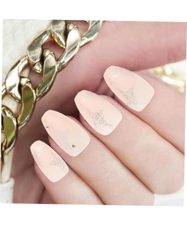 WOFASHPURET 1 Set Nail Patch Nail Files Fingernail File French Decor Nail Decals Full Cover Nails Diy Nail Accessory Salon Diy Nail Decor Fake Nail Stickers X4 Girl - Buy Online on GoSupps.com