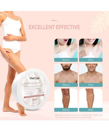 Charmyth Non Woven Disposable Wax Strips for Body & Face - 100 Yard Roll - Buy Online on GoSupps.com