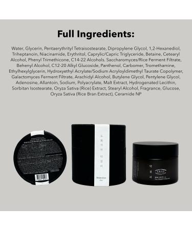 Rice Makgeolli Moisturizer - Korean Skin Care with Domestically Sourced Rice | 60 ml (2.02 Fl Oz) | Shop Internationally - Buy Online on GoSupps.com
