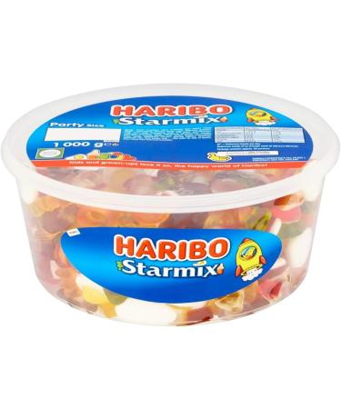 Haribo Starmix 3 x 1kg Resealable Tub Party Gift Favours. - Buy Online on GoSupps.com