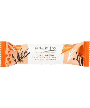 Jade & Joy Wellbeing Hazelnut & Almond - Low Calories High in Protein and Fibre Low in Sugar Gluten and Dairy Free - 12 x 44g - Buy Online on GoSupps.com