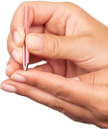 Shop REMOS Mini Handmade Blue Stainless Steel Eyebrow Tweezers - Precision Tool for Perfect Brows | International Shipping Available - Buy Online on GoSupps.com