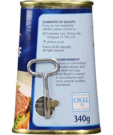Princes Corned Beef 340g: Premium Quality Canned Meat for a Delicious Meal - Buy Online on GoSupps.com