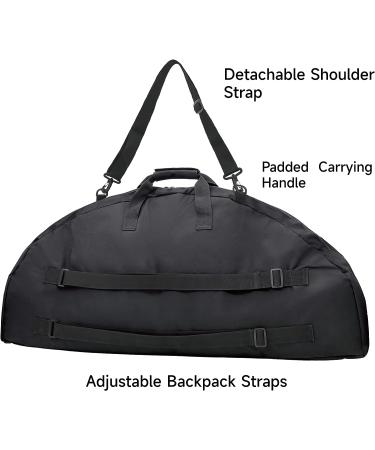 TaktZeit Tactical Compound Bow Case | Soft Bow Case for Hunting | 36/44 Inch | Adjustable Shoulder Strap | Black Small - Buy Online on GoSupps.com