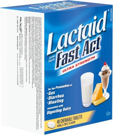 Lactaid Fast Act Chewable Tablets Caplets Chewables - Buy Online on GoSupps.com