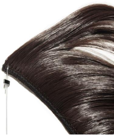 20" Curly secret wire in hair extensions synthetic one piece hairpiece extensions long natural - Dark Brown(50cm-90g) - Buy Online on GoSupps.com