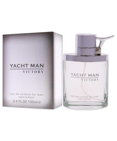 Myrurgia Myrurgia Yacht man victory by myrurgia for men - 3.4 Ounce edt spray 3.4 Ounce Modern 3.4 Fl Oz (Pack of 1) - Buy Online on GoSupps.com