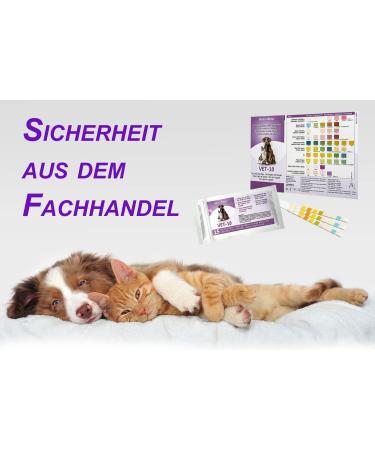 One+Step Urine Test Strips for Cats & Dogs - 15 Pack | Quick 10 Health Value Analysis | Fast & Accurate Veterinary Test - Buy Online on GoSupps.com