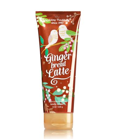 Bath and Body Works Gingerbread Latte Holiday Traditions Body Cream 8 oz