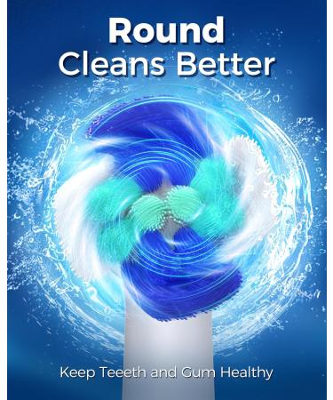 Rotering Electric Toothbrush for Adults - 8 Brush Heads 4 Modes Rechargeable 2-Minute Smart Timer - Quick Load Yellow - Buy Online on GoSupps.com