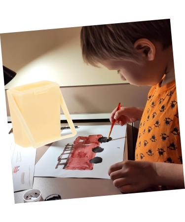 Frcolor 2-in-1 Pencil & Brush Holder - Compact Water Bucket for Household Cleaning & Acrylic Brush Washing - International Shipping - Buy Online on GoSupps.com