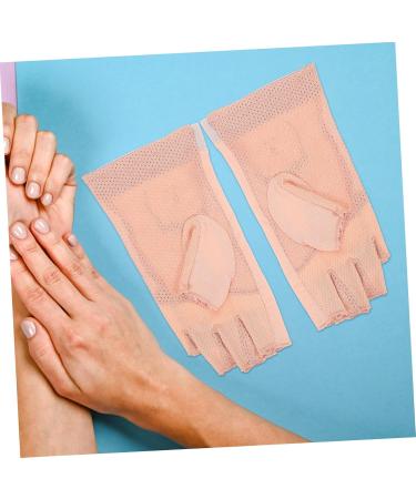 FRCOLOR 1 Pair sun protection nail anti-uv gloves Fingerless golf glove gloves anti-UV gloves for gel nail lamp nail lamp UV protection gloves for gel nail lamp golf - Buy Online on GoSupps.com