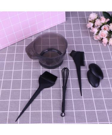 Pofet 5-Part Hair Dye Set - Includes Dye Brush Bowl Tinting Shell Ear Covers & Color Mixer - Perfect for Home Hair Coloring - Buy Online on GoSupps.com