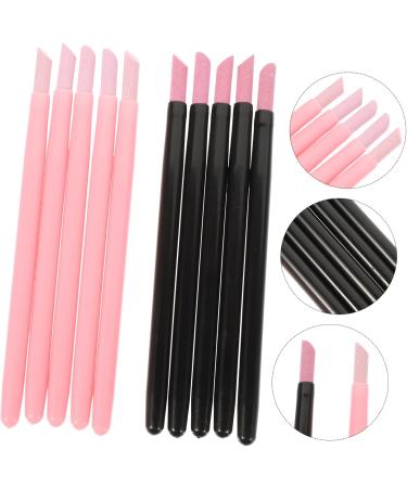 HAPINARY Cuticle Pusher 2 Sets Nail Quartz Pen Single-headed Manicure Pen Pumice Nail File Nail Polish Pen Nail Art Sculpture Pen Nail Art Pen Cuticle Cleaner Pp Exfoliating Sanding Pen - Buy Online on GoSupps.com