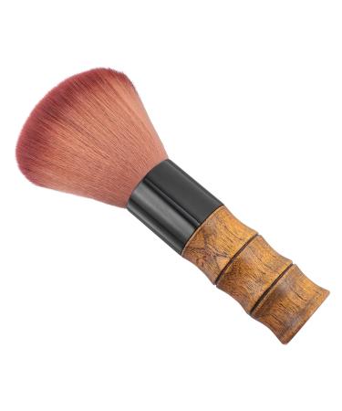 1pc Soft Hair Brush Neck Duster Brush Hairdressing Supplies Brush Hairdressing Brush Hair Removal Brush Wooden Hair Brush Broken Hair Brush Wooden Handle Wooden Comb Solid Wood