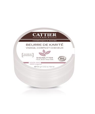 Cattier Shea Butter 100% Organic 20 g 2 pieces