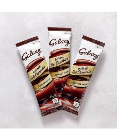 Galaxy Instant Hot Chocolate Sachet Drink Powder 25g Stick Commercial Pack of 24 Catering Hospitality Frothy Beverage with Welari Thank You Card (24pack) - Buy Online on GoSupps.com