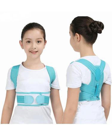 Back Posture Corrector Corset Shoulder Lumbar Wasit Support Correction For Kids Teens Straighten Upper Belt Black M - Buy Online on GoSupps.com