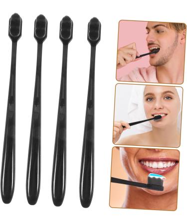 Buy Healvian Soft Toothbrush for Kids - Foldable Black Toothbrush with Extra Soft Bristles (1 Pack) - Ideal Children's Oral Care - Buy Online on GoSupps.com
