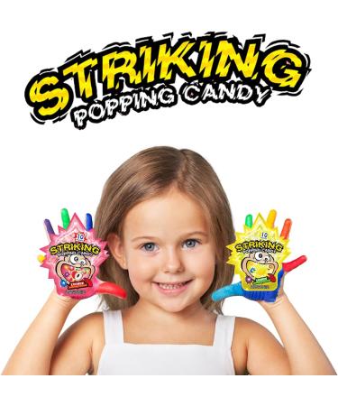 Striking Popping Candy Pineapple Flavour 15g (Pack of 4) - Buy Online on GoSupps.com