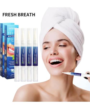 4 PCS Teeth Whitening Pen Set - Effective Tartar Stain Remover for Bright Smile - Buy Online on GoSupps.com
