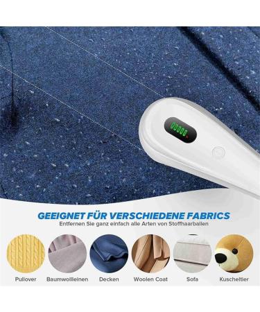 Buy Electric Lint Shaver | Rechargeable Lint Remover for All Fabrics - Perfect for Family Use | 21x8cm - Buy Online on GoSupps.com