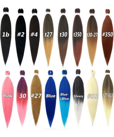 Beyond Beauty EZ Braid Pre Stretched Braiding Hair 8Packs-26inch Professional Yaki Texture Synthetic Hair(#1B) 8Packs-26Inch #1B - Buy Online on GoSupps.com