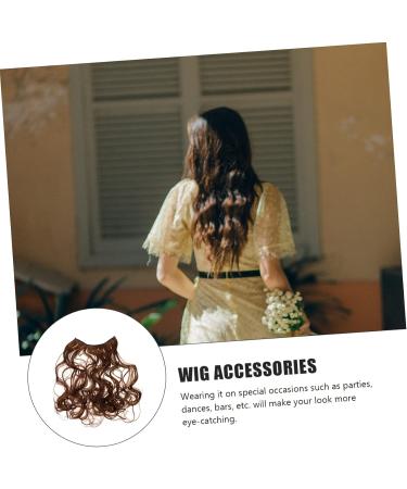 Angoily Wavy Hair Extensions Fluffy Hair Extensions Curly Wigs Rhinestone Hat Curly Hair Crown Bows for Girls Evil Eye for Car Clip in on Hair Extensions High Temperature Wire Extend Curls - Buy Online on GoSupps.com