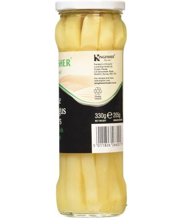 Kingfisher White Asparagus Spears 330g - Buy Online on GoSupps.com