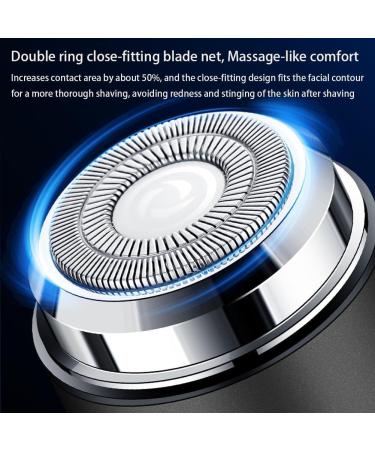 Sopami Mini Electric Shaver Portable Mini Electric Shaver USB Rechargeable Waterproof Electric Razor Beard Trimmer for Men (gray) - Buy Online on GoSupps.com
