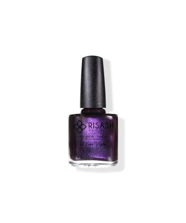 RISASH Nail Polish  Supernova Glitter Nail lacquer  Long-Wear Lacquer Glossy Shine Finish  Vegan Nails Quick Dry Nail Polish  0.5 fl oz