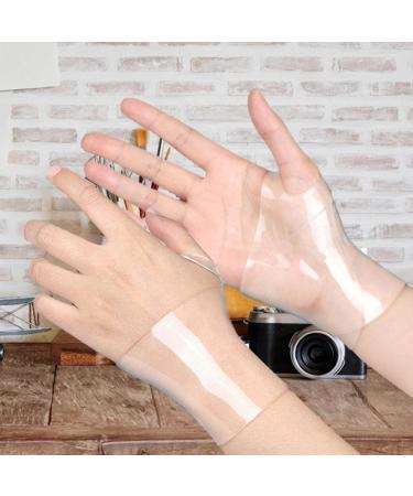LINGJIONG Wrist Compression Brace Transparent Wrist Support Brace Gel Wrist Support Fingerless Glove Carpal Tunnel Gel Wrist Brace for Women Men - Buy Online on GoSupps.com