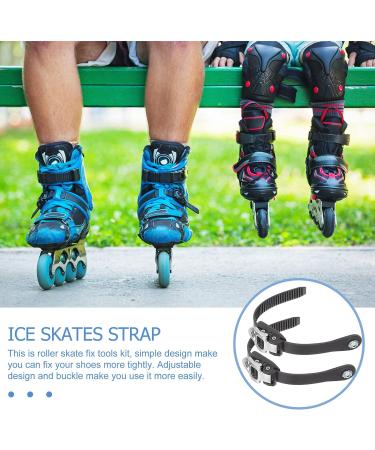 INOOMP Roller Skate Buckle Straps - 2pcs Replacement Energy Straps for Men and Kids Skating - Buy Online on GoSupps.com