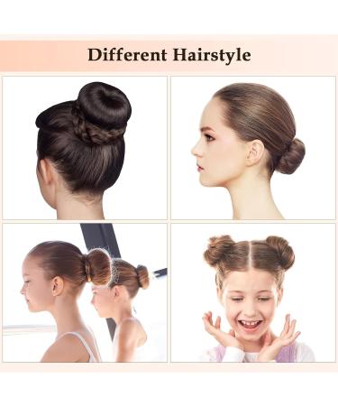 6-Piece Hair Bun Maker Set for Easy French Twist Bun - Black, Dark Coffee, Light Coffee - Perfect Bun Tool for Girls and Women - Buy Online on GoSupps.com