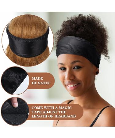 Silk Spa Headband Set - Adjustable Wrap for Sleeping, Face Washing and Makeup - Soft Terry Cloth Hairbands for Women - 8 Pieces - Buy Online on GoSupps.com