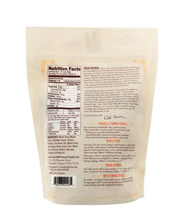 Bob's Red Mill Resealable Old Country Style Muesli Cereal  18 oz (Pack of 3) 18 Ounce (Pack of 3) - Buy Online on GoSupps.com